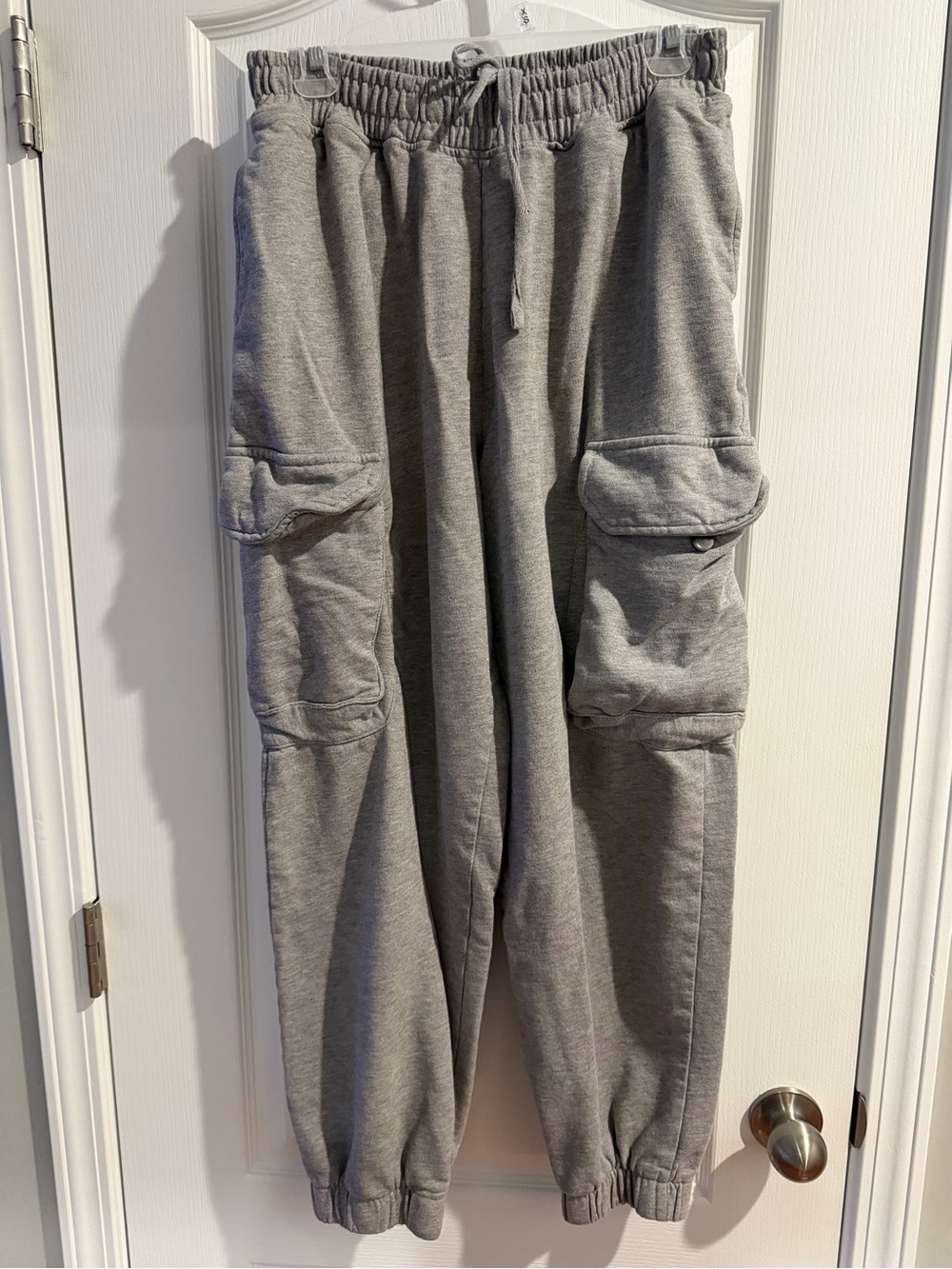 BDG Gray Cargo Jogger Sweatpants